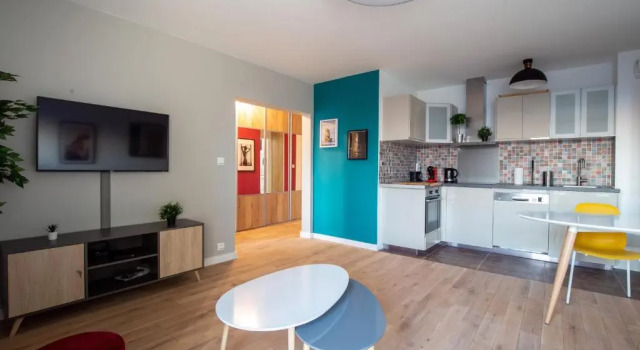 Апартаменты Paris - Porte d'Ivry - Modern and Cosy 2 bedroom apartment