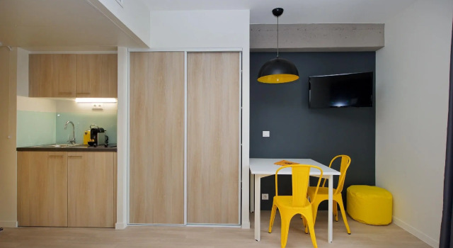 Студия Staycity Aparthotels Lyon Rue Garibaldi