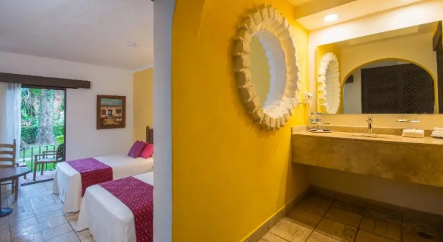 Двухместный номер Standard с балконом Hacienda Buenaventura Hotel & Mexican Charm - All Inclusive