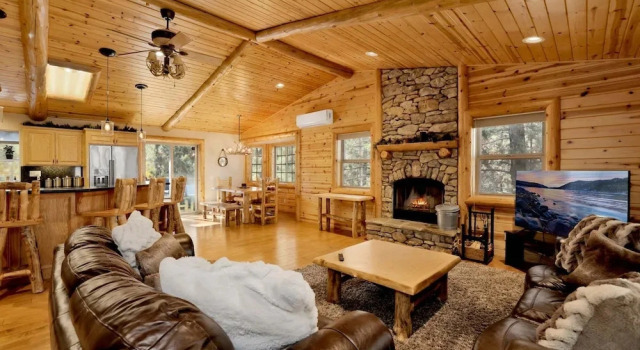 2588-fox Hollow Retreat, Забронировать Дом для отпуска Биг-Бэр-Лейк San Bernardino Mountains, рядом с Interlaken Shopping Center