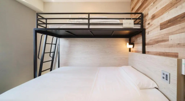 Четырёхместный номер Standard Super Hotel Shinagawa Aomono-Yokocho