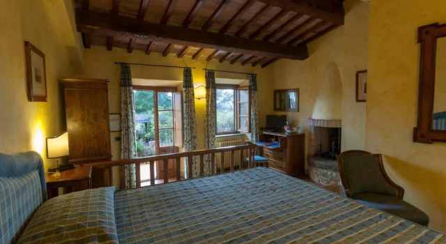 Номер Deluxe Relais Poggio Borgoni