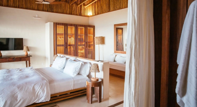 Двухместный люкс с видом на море Villa Mandi