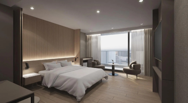 Номер Deluxe Masan Tourist Hotel