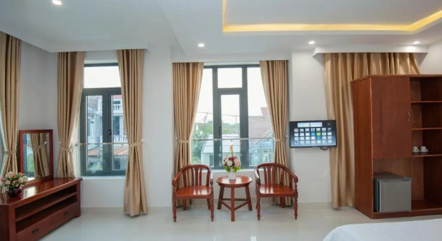 Семейный номер Standard с балконом An Bang Golden Beach Villa