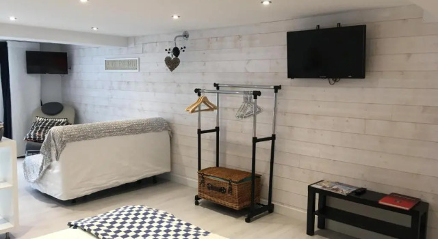 Семейный номер Standard с видом на море Les Chambres dHôtes de la Mer
