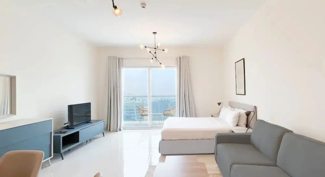 Gorgeous Studio With Balcony Business Bay, Забронировать Апартаменты/квартира Апартаменты Эмирата Дубая, рядом с Деловой район Эмаар-Сквер, Апартаменты/квартира