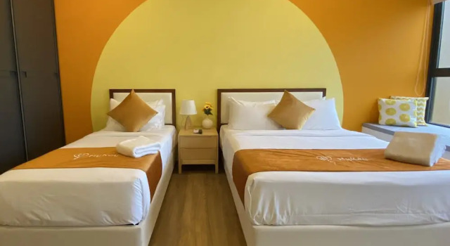 Трёхместная студия Comfort Ceylonz Suites by MyKey