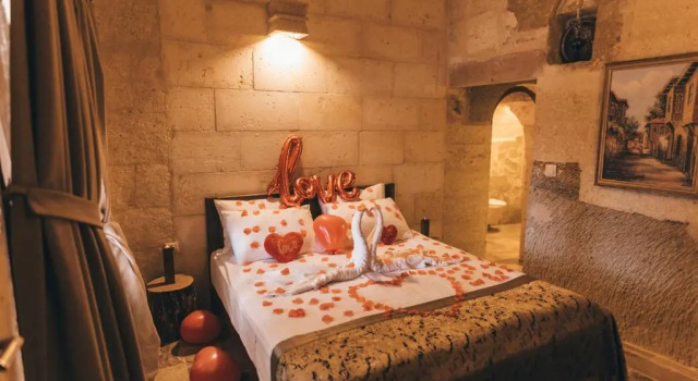 Номер Deluxe Kapalos Cave Hotel