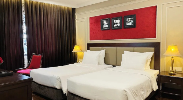 Двухместный номер Deluxe с видом на город Hotel du Monde