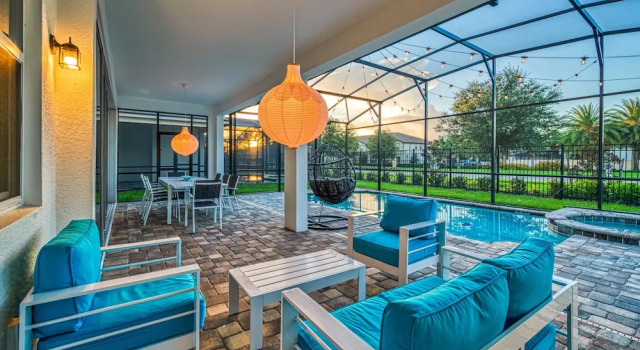 Коттедж Elegant Brand New 9 Bedrooms House With Private Pool at Solara Resort (8929)