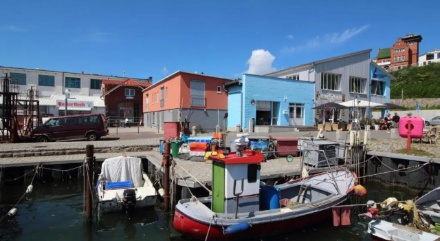 Апартаменты Ferienwohnung Kutterfisch direkt im Stadthafen