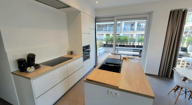 Family apartment on the ground floor with terrace - Panne A Côte