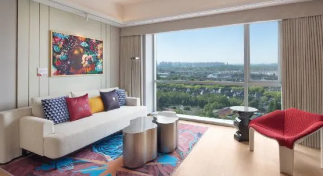 Люкс c 1 комнатой с красивым видом из окна Artik Suzhou, Apartments by Marriott Bonvoy