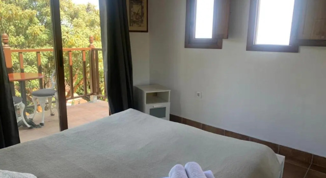 Люкс с видом на море Hotel Rural La Correa del Almendro & Bubble Experience