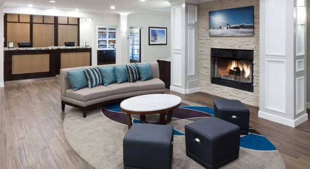 Кровать в общем номере Homewood Suites by Hilton Seattle-Tacoma Airport/Tukwila