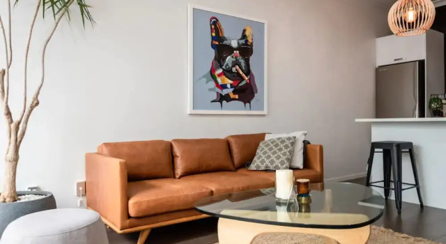 Modern 1 Bedroom Apartment With Spacious Courtyard in CBD