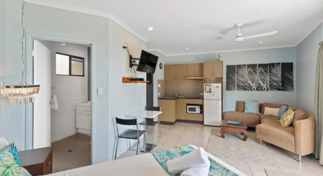 Студия с видом на океан Whitsunday Waterfront Apartments
