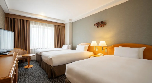 Трёхместный номер Deluxe Hotel JAL City Aomori