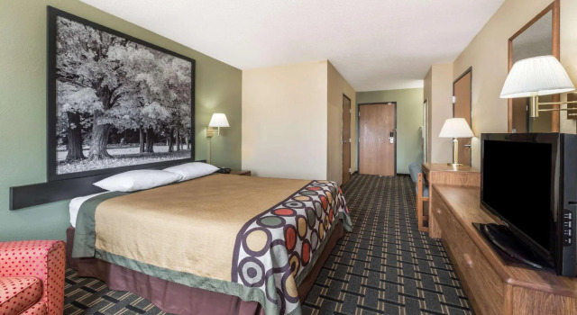 Двухместный номер Standard Super 8 by Wyndham Greenville