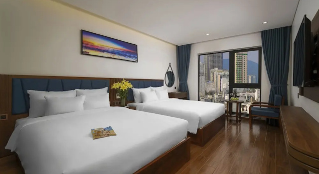 Standard szoba a városra néző kilátással Ruby Star Hotel Da Nang