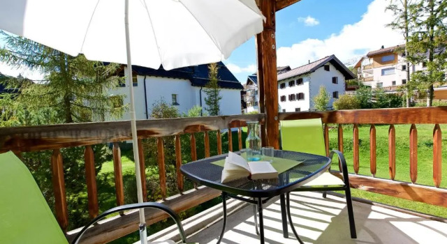 Апартаменты c 1 комнатой Schweizerhof Ferienwohnungen Lenzerheide 4