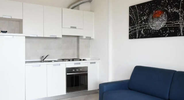 Апартаменты c 1 комнатой с видом на море Residence Moderno Milano Marittima
