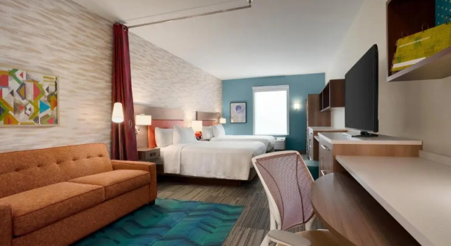 Четырёхместный люкс Home2 Suites By Hilton Warminster Horsham
