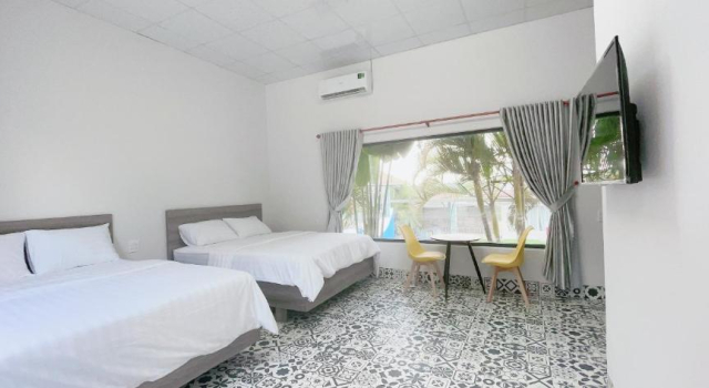 Четырёхместный номер Standard Bao Dien Hotel Garden