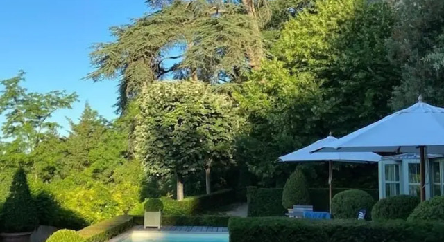 Номер Superior с видом на сад Manoir des Basses Rivières