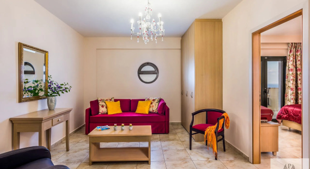 Люкс с видом на море Pilots Villas Luxury Suites