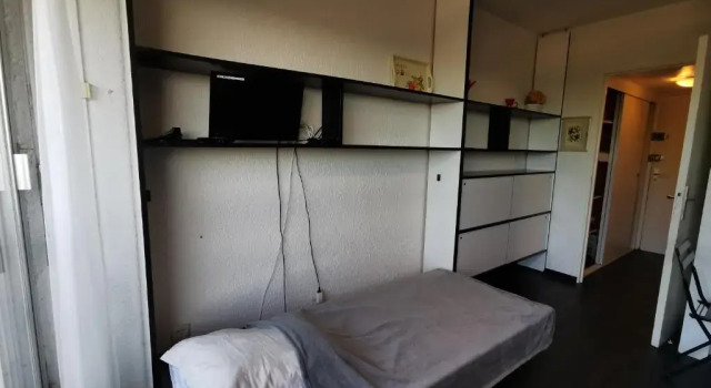 AS21549 - Studio lumineux vue mer avec piscine et parking commun, Book Apartment Le Grau-du-Roi Camargue