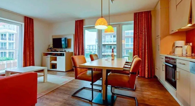Residenz-Hohe-Lith-Ferienwohnung-208-HLI208, Забронировать Апартаменты/квартира Пляж Куксхавен Куксхафен