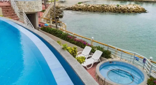 Апартаменты Ecusuites Salinas Resort 7F Departamento Piscina