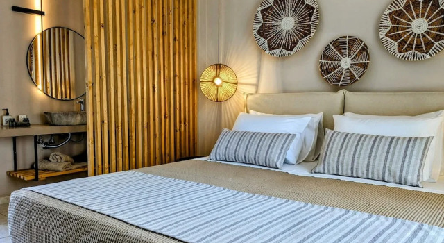Двухместный номер Classic с балконом Villa Karina - Near Achladies Beach