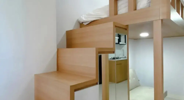 Restful And Well Designed Studio Transpark Juanda Bekasi Timur Apartment