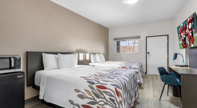 Четырёхместный номер Superior Red Roof Inn Globe - Miami, AZ