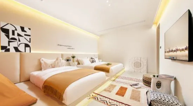 Люкс Dali Longkan Pier  Shiye Shiye Cafe Coco Designer Meisu (Moroccan rooftop)