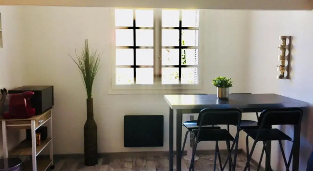 Studio 4 personnes avec piscine, tennis