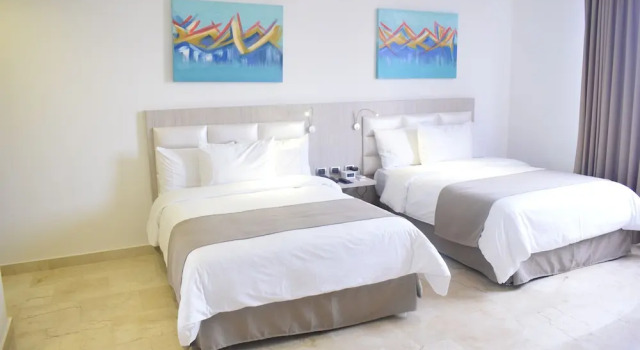 Четырёхместный номер Premium с видом на город Radisson Diamond Barranquilla
