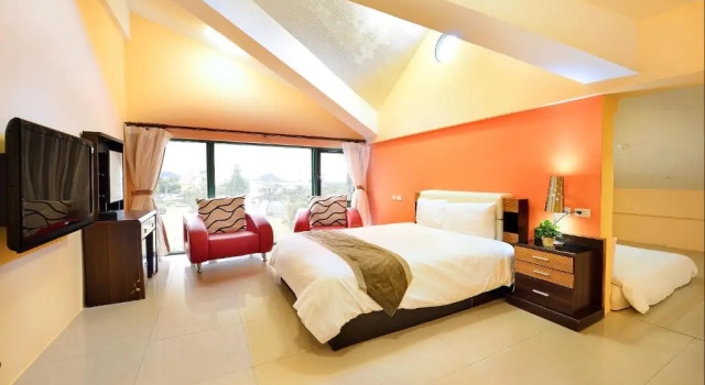 Семейный номер Standard с видом на горы Da Jen Shan Style Resort