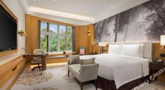 Номер Executive с видом на сад Xiamen C&D Hotel