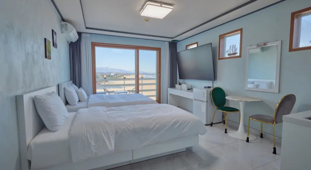 Camera doppia Standard con balcone e con vista sull'oceano Elmar Condotel