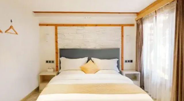 Двухместный люкс с видом на внутренний двор lu he zi jin soul vacation courtyard (Lijiang Qiyi Street)