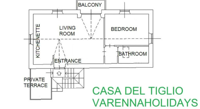 Апартаменты с видом на сад Casa Del Tiglio in Varenna