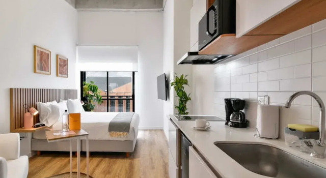 w Amazing Loft w Balcony in Chapinero