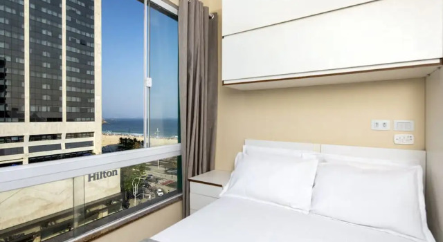 Rio Rentals 021 - C010 Studio vista mar, Забронировать Отель Отели штата Рио-де-Жанейро 3 звезды, 3*