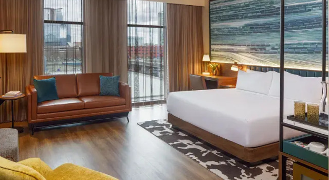 Номер Deluxe Caption by Hyatt Downtown Nashville
