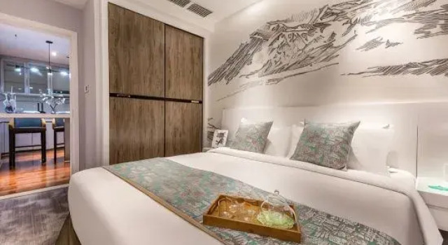 Люкс Suisse Place Serviced Apartment Suzhou Jinji Lake Expo Center