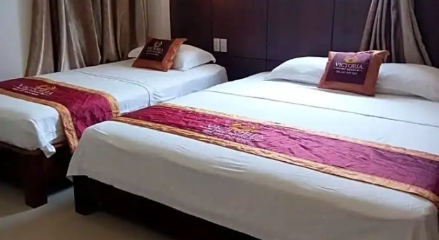 Трёхместный номер Deluxe Victoria Phu Quoc hotel Beachfront Night market